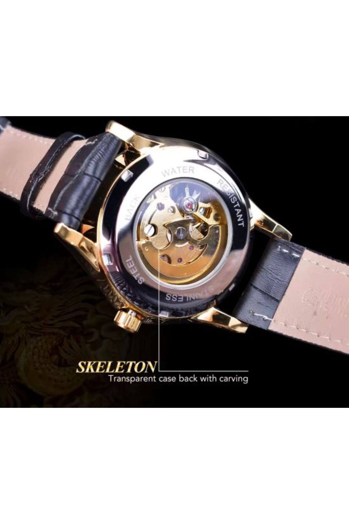 WINNER T-WINNER Mekanik Erkek Kol Saati Deri Kordon - Görsel 3