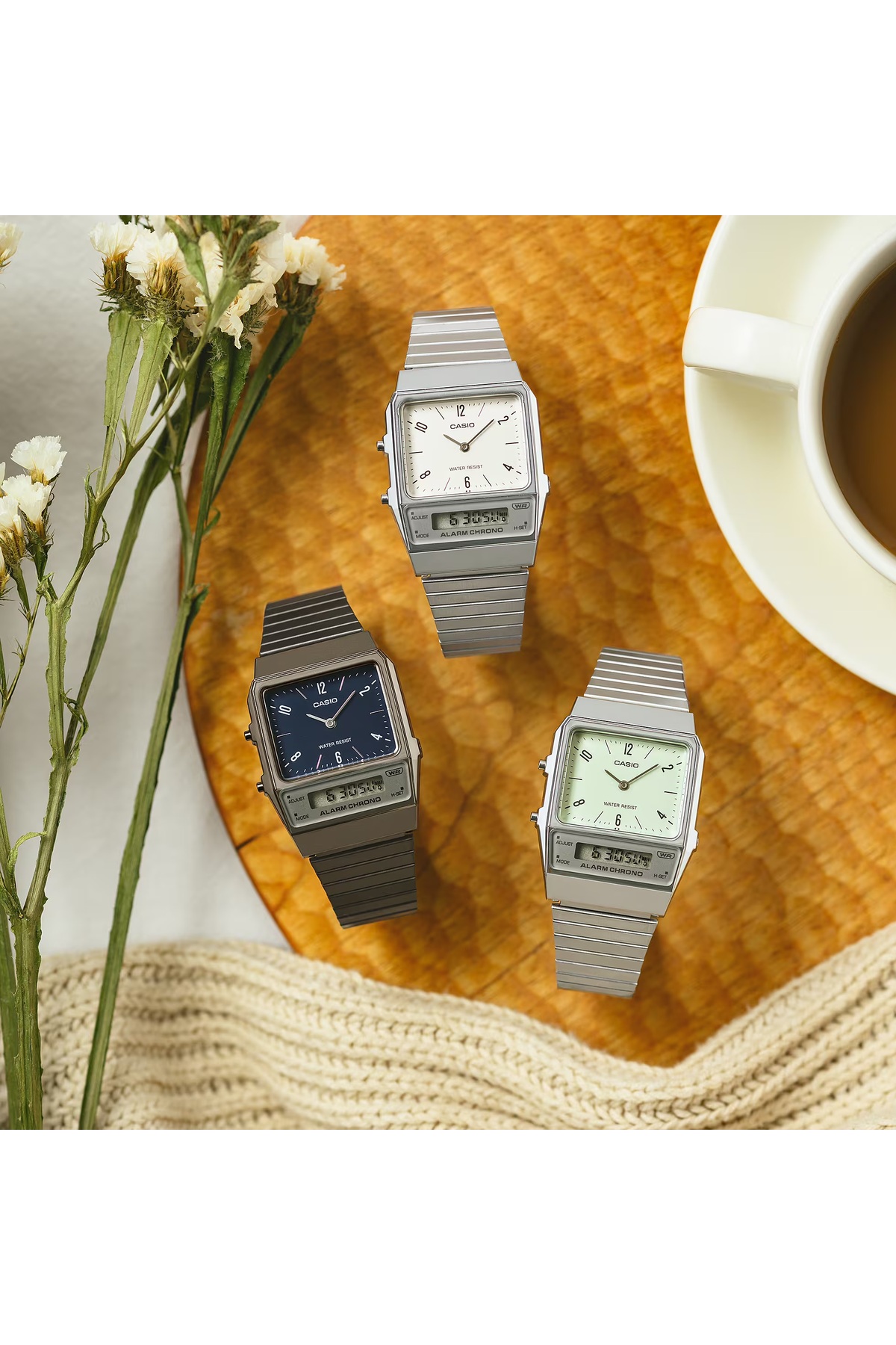 Casio Aq-800E-7A2df Retro Erkek Kol Saati - Görsel 2