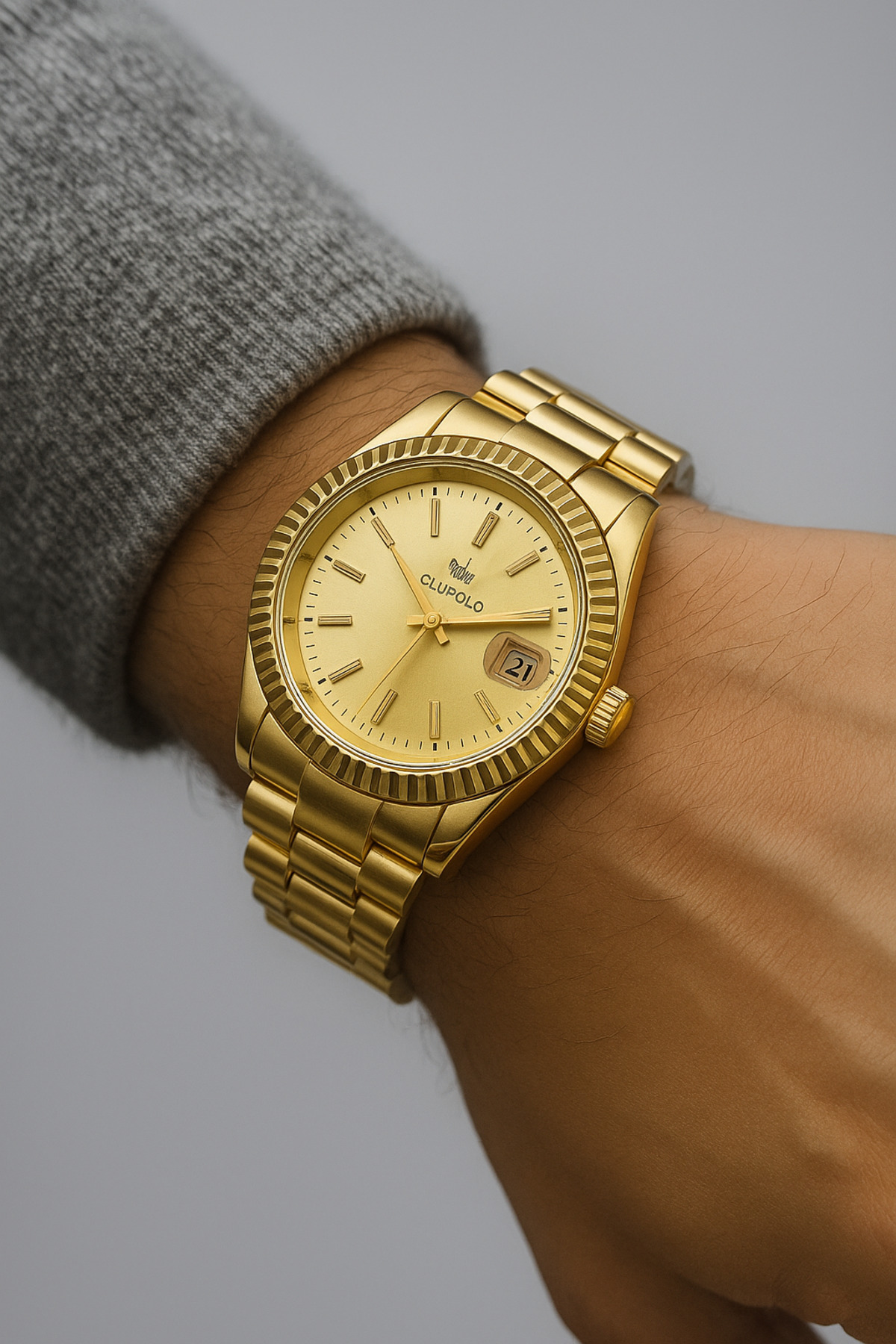 G Sport POLO Rolex Model Lüks Erkek Kol Saati - Görsel 3