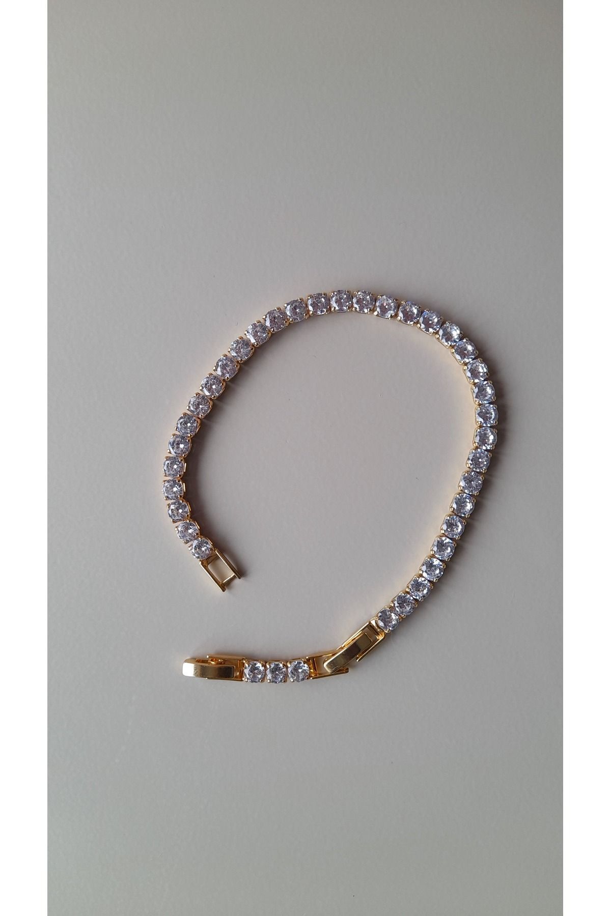 Opia JEWELRY Çelik Su Yolu Altın Renk Bileklik