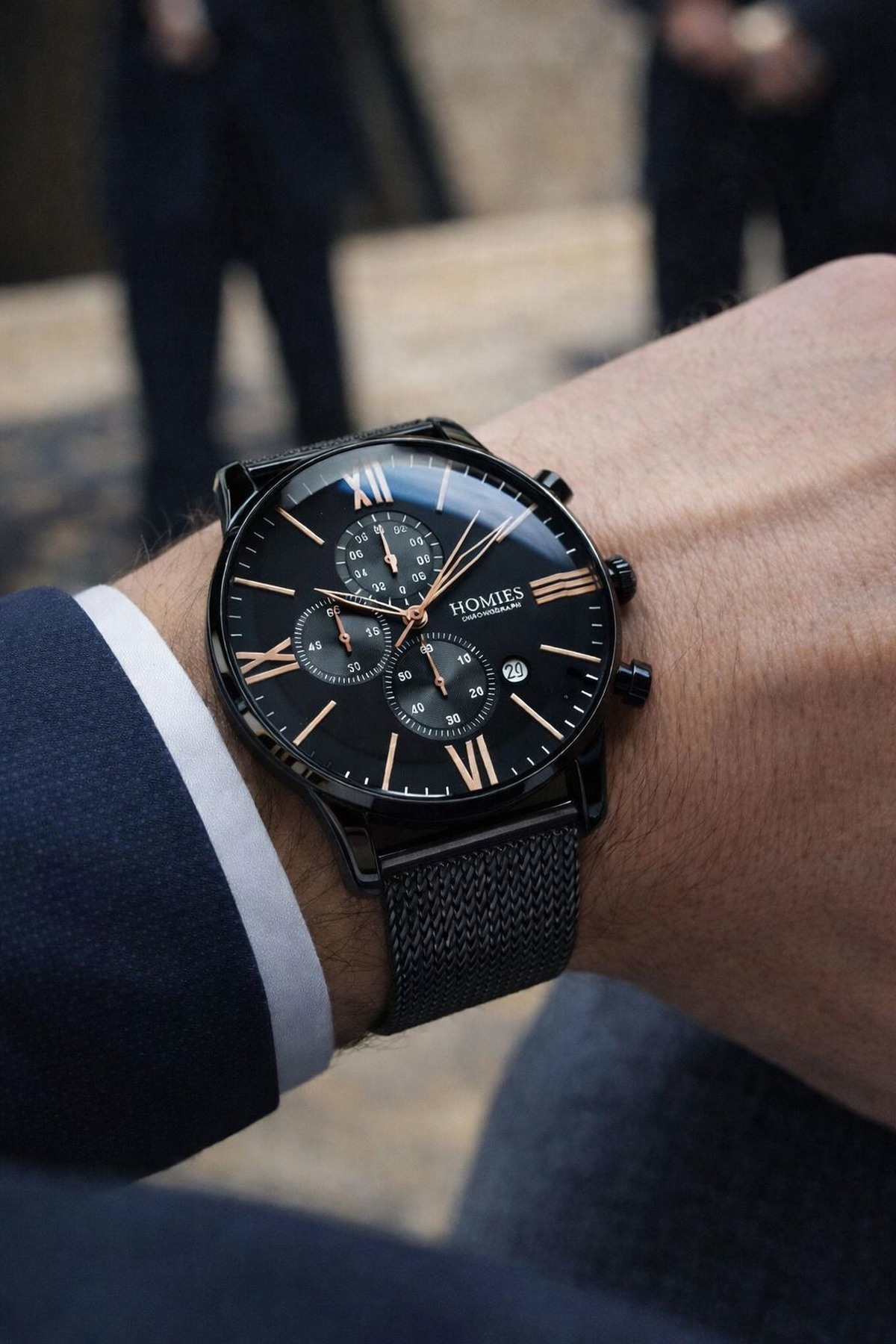 Homies Erkek Kol Saati Orjinal Hediyelik Kutusu ve Bileklik Hediyeli Tüm Foksiyonları Çalışır.HM059265694 - Görsel 2