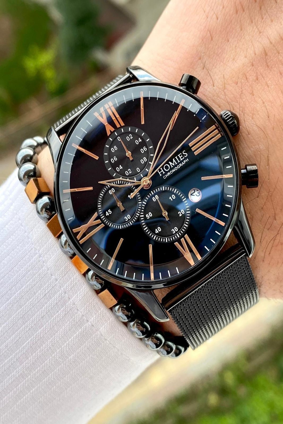 Homies Erkek Kol Saati Orjinal Hediyelik Kutusu ve Bileklik Hediyeli Tüm Foksiyonları Çalışır.HM059265694 - Görsel 3