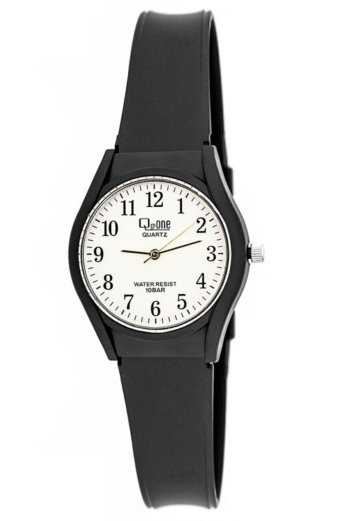 ZAVİRA Klasik Su Geçirmez Unisex Kol Saati Beyaz Qpone