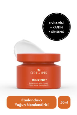 Origins Ginzing Canlandırıcı Yoğun Nemlendirici Krem 50ml