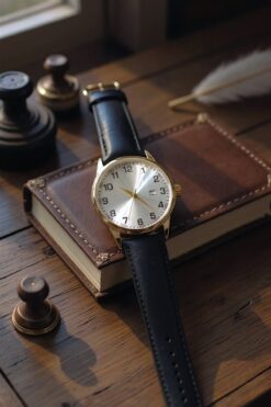 Neorney Premium Kayışlı Takvimli Erkek Kol Saati