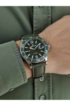 Daniel Klein ERKEK KOL SAATİ METAL KASA - DAYANIKLI DERİ KORDON KORDON 5 ATM SUYA DAYANIKLI