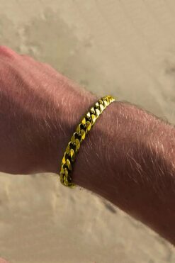 TREND COLLECTİON 7 Mm Gurmet Erkek Bileklik Kalın Zincir