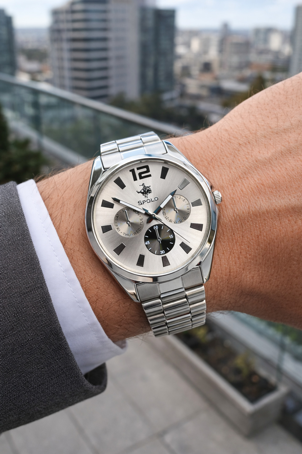 S.POLO Spor Erkek Kol Saati - Görsel 2