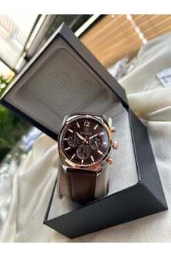 Homies Deri Kordonlu 2 Yıl Garantili Erkek Kol Saati Hediyelik