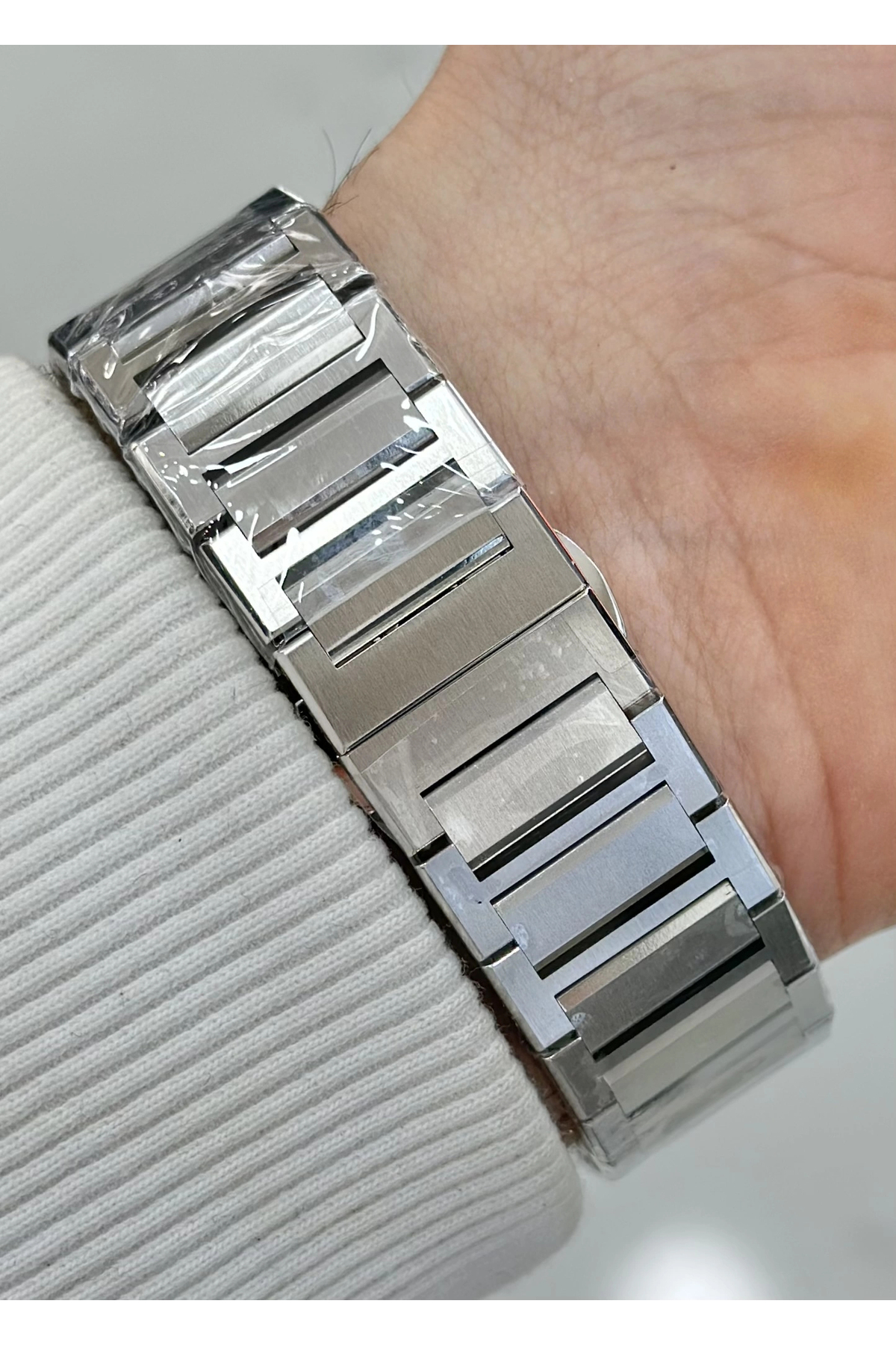 Quantum Çelik Kordon Siyah Katran Safir Cam 10ATM Su Geçirmezlik Erkek Kol Saati - Görsel 3