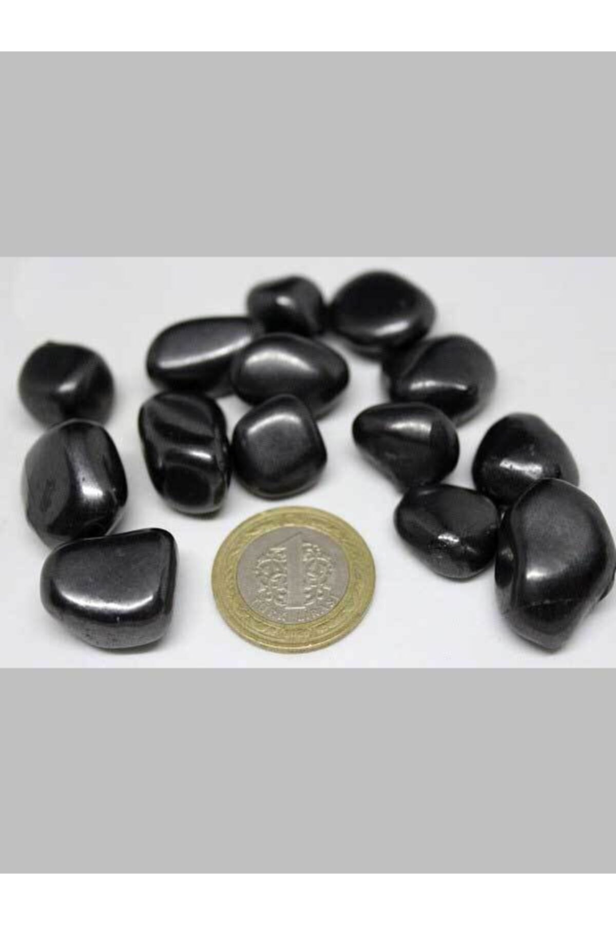 Yasamtohumu Shungite (Şungit) Taşı Tamburlanmış (3-6gram)