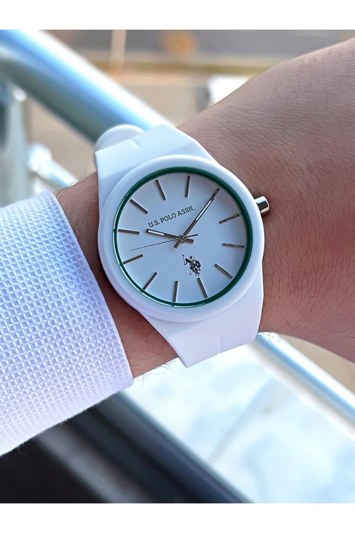 U.S. Polo Assn. U.S.POLO ASSN Silikon Kordon 3 Atm Suya Dayanıklı Spor Erkek Kol Saati U.SPA.1110.E01 - Görsel 2