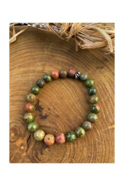 AYZE DOĞALTAŞ Unakit Bileklik 8 Mm