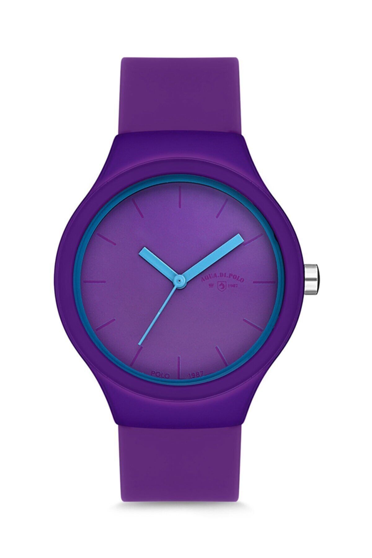 Aqua Di Polo 1987 Mor Kadın Silikon Kol Saati - Görsel 3