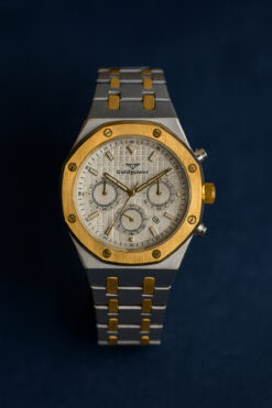 Goldpower AP Piguet Model Lüks Takvimli Çelik Erkek Kol Saati