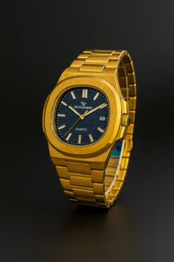 Goldpower Çelik Patek Philippe Model Takvimli Erkek Kol Saati