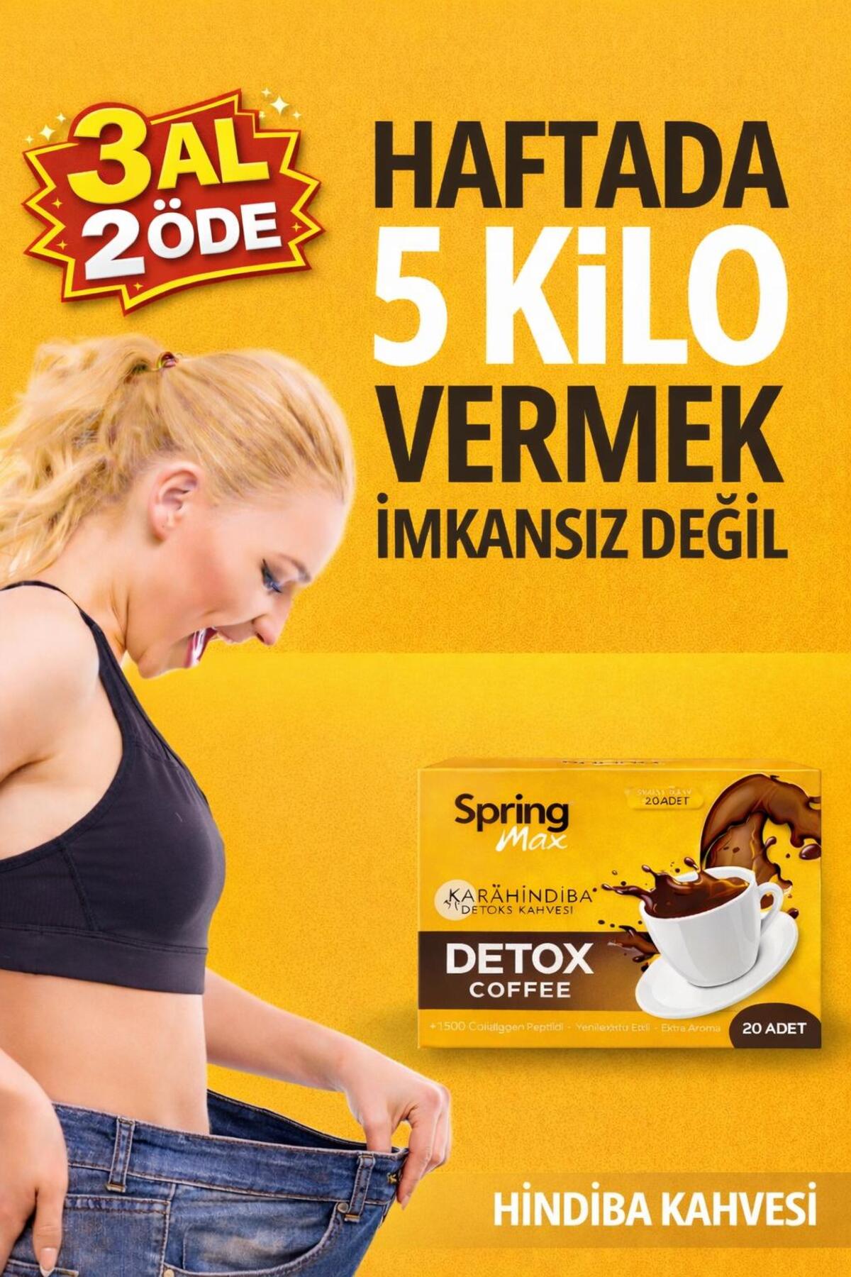 SPRİNGMAX Coffe detox kahve