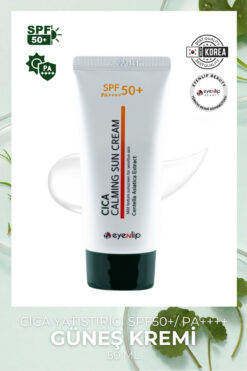 Eyenlip Beauty Cica Yatıştırıcı&Onarıcı SPF50+/ PA++++ Uv KorumaLI Güneş Kremi 50 ml