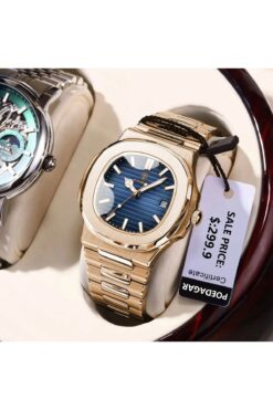 POEDAGAR Orijinal Paslanmaz Çelik Erkek Lüx 1. Sınıf Kol Saati