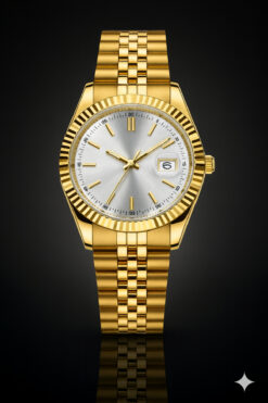 İ&A HOME Çelik Kordonlu Erkek Kol Saati – Premium Tasarım, Quartz Mekanizma