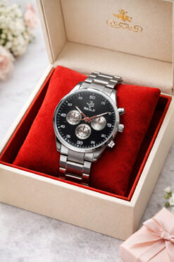 S.POLO Yeni Sezon lacivert Renk Metal Kordon Erkek Kol Saati Bileklik Hediyeli Babalar Günü Hediyesi