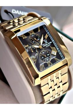 Daniel Klein Daniel KleinFonksiyonlu Kare Kasa Erkek Kol Saati