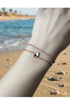 Miyoste Leylek Temalı 2’li Marteniçka Bileklik Baharın Müjdecisi