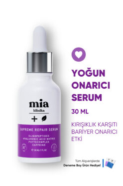 mia klinika Kırşıklık Karşıtı Bariyer Onarıcı Yaşlanma Karşıtı Serum