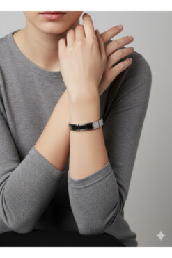 Tajemny Italyan Charm Bileklik Paslanmaz Çelik Silver Unisex Mix Bileklik