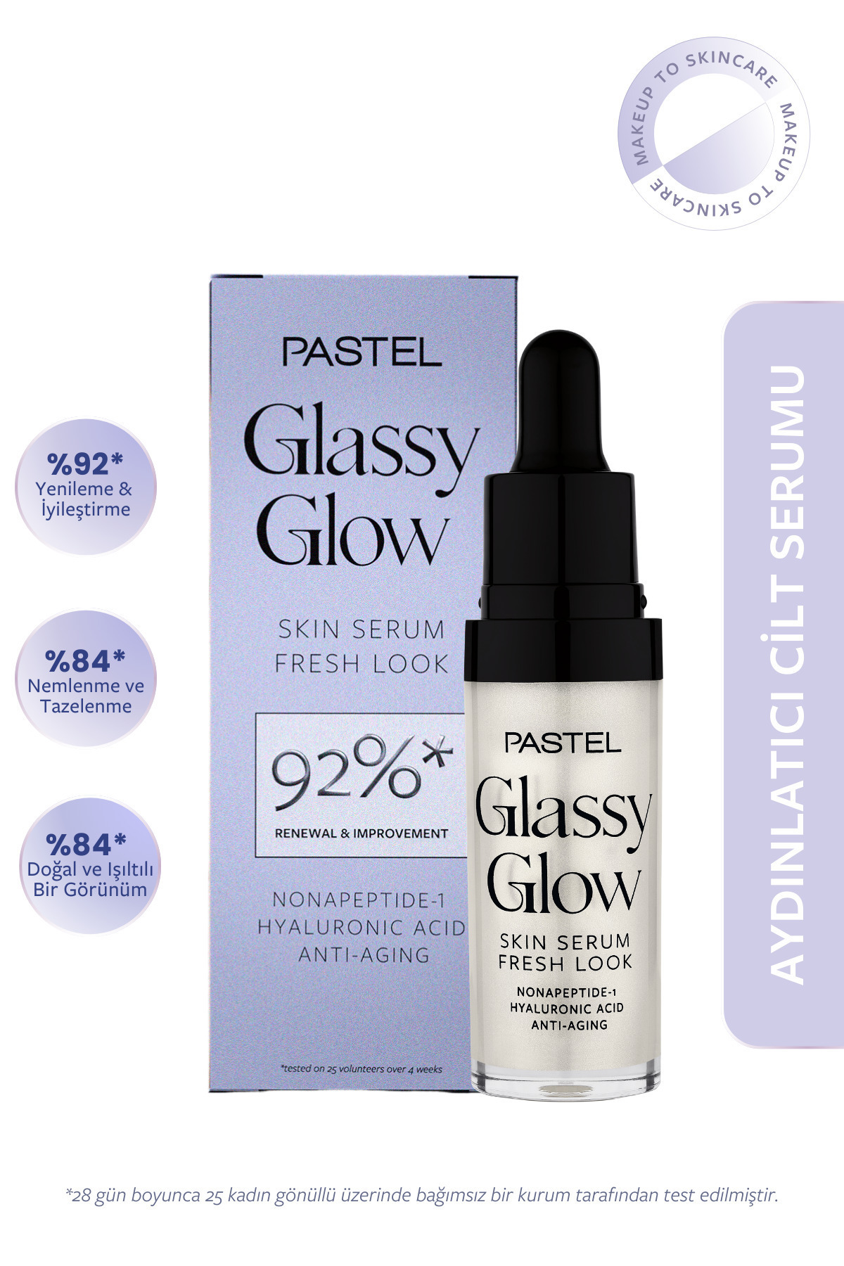 Pastel Profashıon Glassy Glow Hyaluronik Asit Yaşlanma Karşıtı Cilt Serumu 15ml - Görsel 2