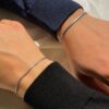 The Collection Unisex Minimal 2'li İtalyan Arkadaşlık Sevgili Çift Bilekliği