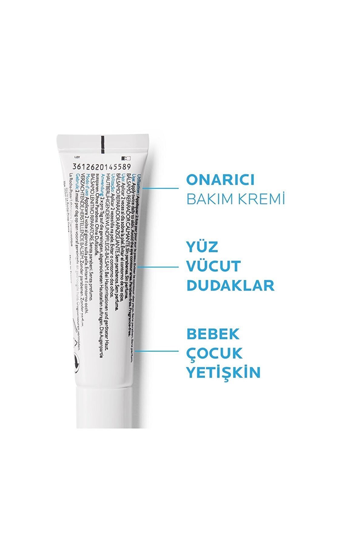 La Roche Posay Cicaplast Baume B5 SPF50+ Güneş Koruyucu İçeren Onarıcı Bakım Kremi 40ml - Görsel 2