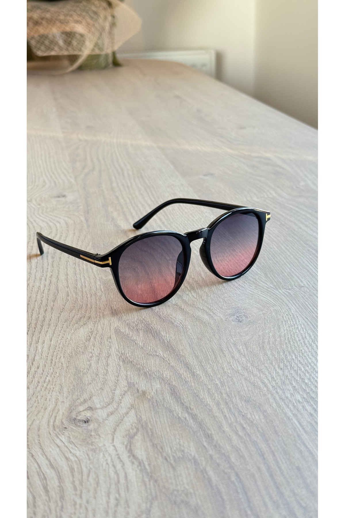 LOOKUP GÜNEŞ GÖZLÜĞÜ UV400 KORUMALI UNİSEX YENİ SEZON VİNTAGE KILIF VE SİLME BEZİ HEDİYELİ POLİCARBON CAM - Görsel 2