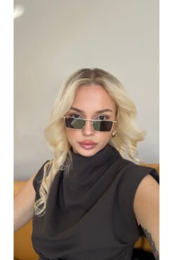 Angel Eyes Siyah Vintage Kadın Güneş Gözlüğü Yw-0010e
