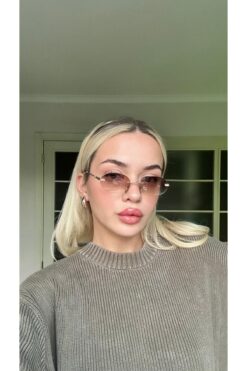 TomyHelf UV400 Güneş Gözlüğü Kadın Korumalı Şık Trend Çerçeveli Model