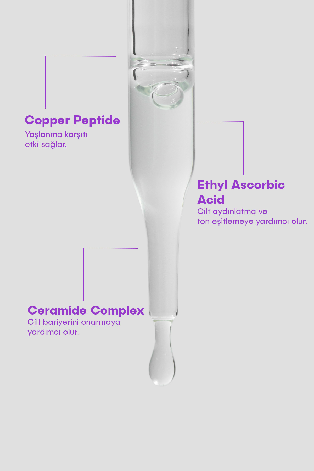 s'hevec Kırışıklık ve Yaşlanma Karşıtı Onarıcı ve Aydınlatıcı Vegan 30 ml Serum Love In Blue This Time - Görsel 3