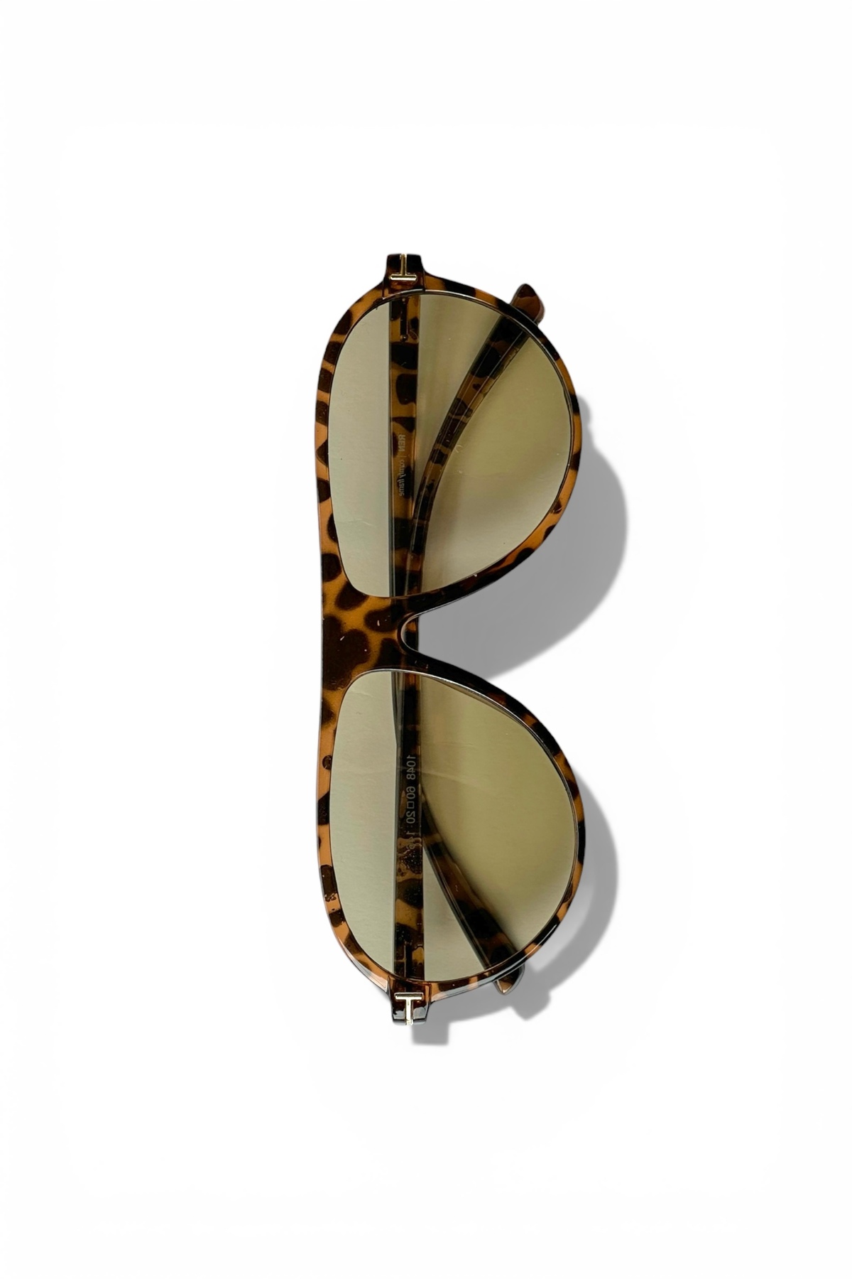 REN EYEWEAR Sepia Air Unisex Leopar Açık kahverengi camlı Pilot Güneş Gözlüğü | UV400 Koruma - Görsel 2