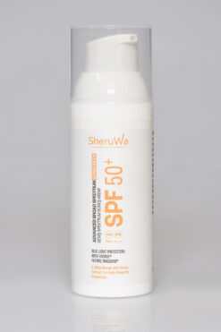 SheruWa Care SPF 50+ PA++++ Geniş Spektrum Güneş Kremi | UVA & UVB Koruma | Mavi Işık Koruyucu