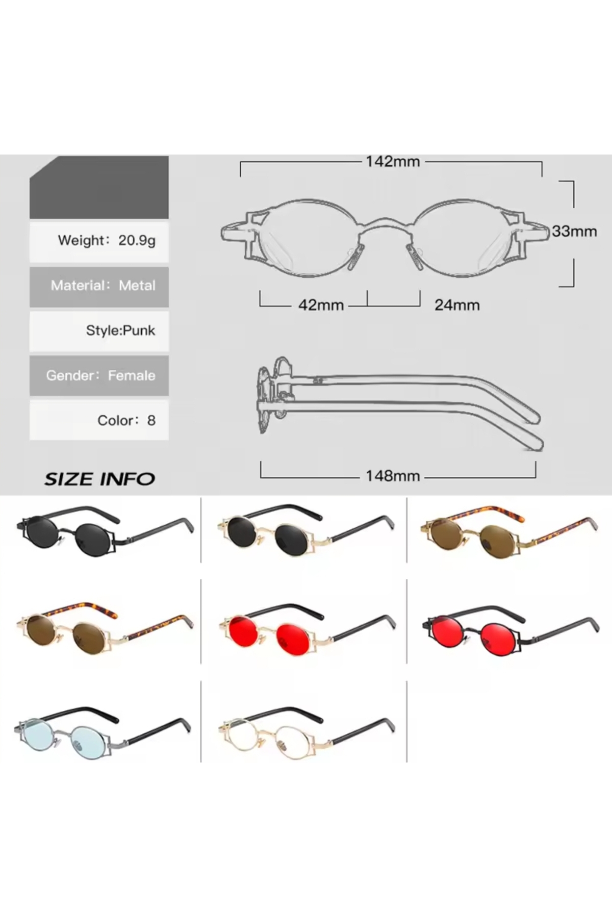 ROYALTY JEWELRY LUCETTE GÜNEŞ GÖZLÜĞÜ - Görsel 2