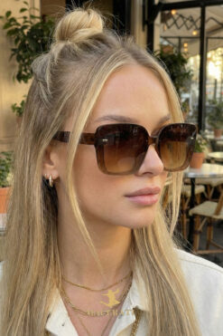 MACERATİ Miaw Kadın Kare Ultra Hafif UV400 Filtreli Güneş Gözlüğü