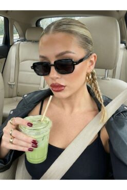 Goldmine Kadın Eden Güneş Gözlüğü UV400 Siyah