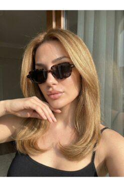 Goldmine Kadın Eden Güneş Gözlüğü UV400 Leopar Siyah