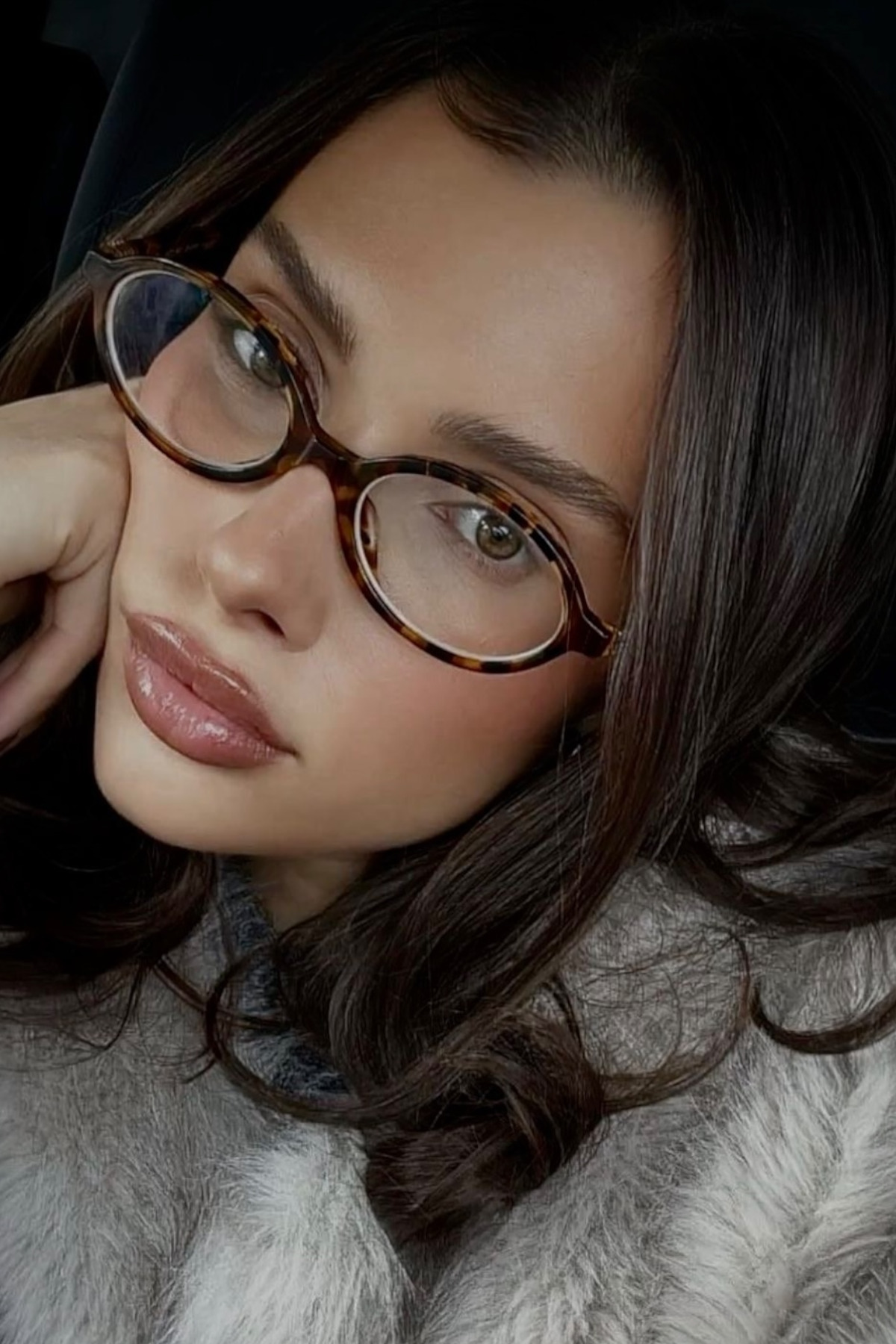 Eyesofia Oblamow Unisex Uv400 Filtreli Leopar Blue Block Gözlük