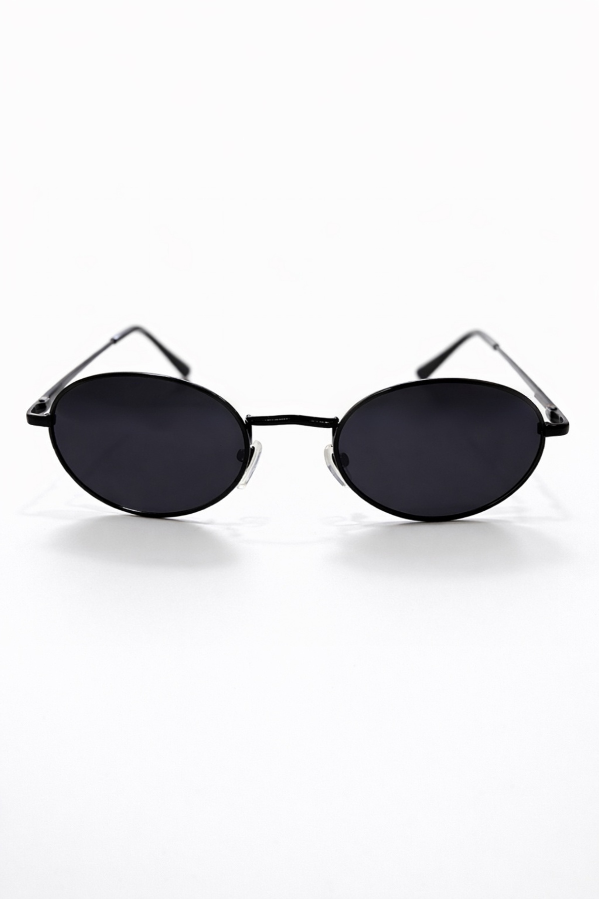 MACERATİ Naida Elips Unisex Siyah Oval Çerçeve Güneş Gözlüğü - Görsel 3