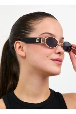 Vintage Yeni Sezon Güneş Gözlüğü (Oval Çerçeve)