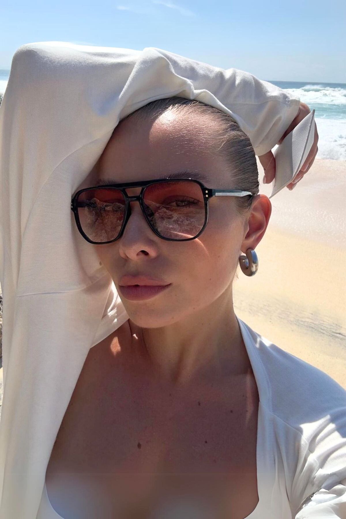 REN EYEWEAR Jase Kare Degrade Camlı Güneş Gözlüğü Kadın Güneş Gözlüğü - Görsel 2