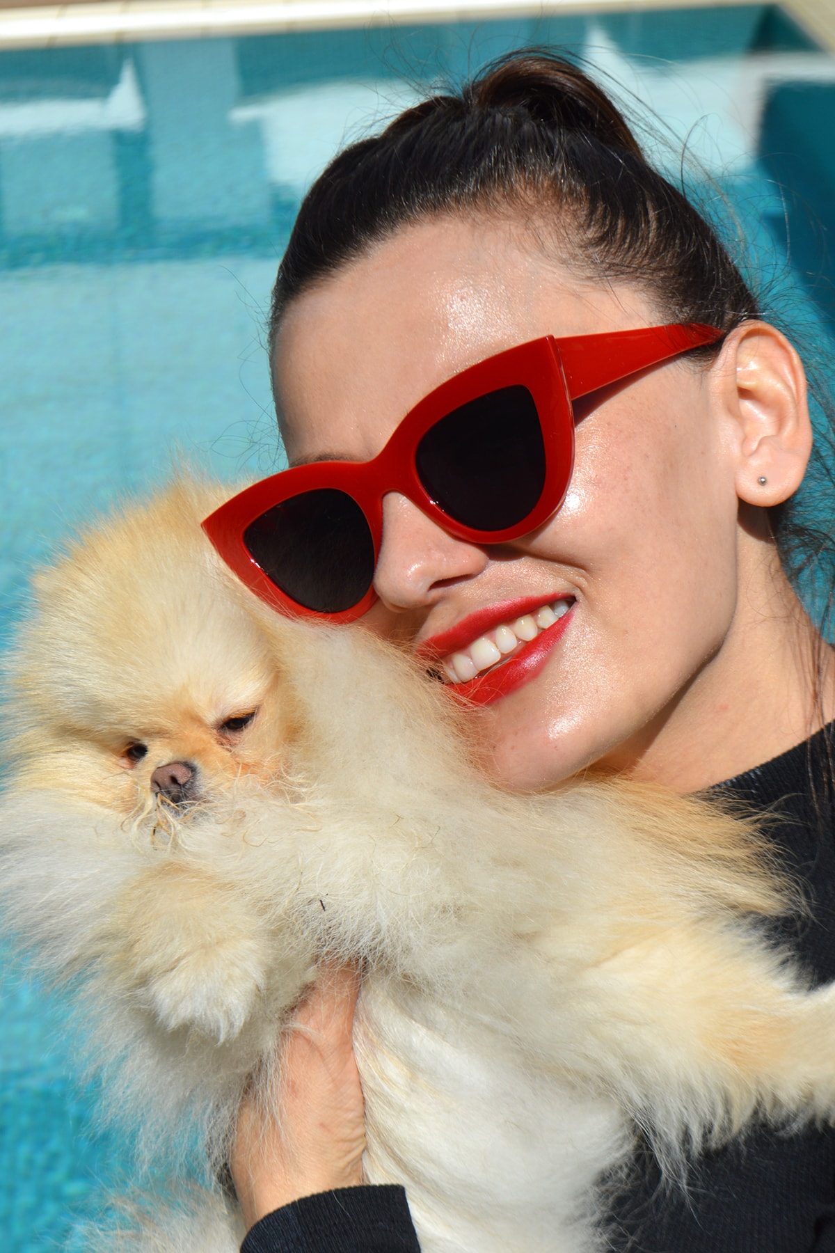 By Harmony Bh 19770 Opak Kırmızı Kadın Güneş Gözlüğü