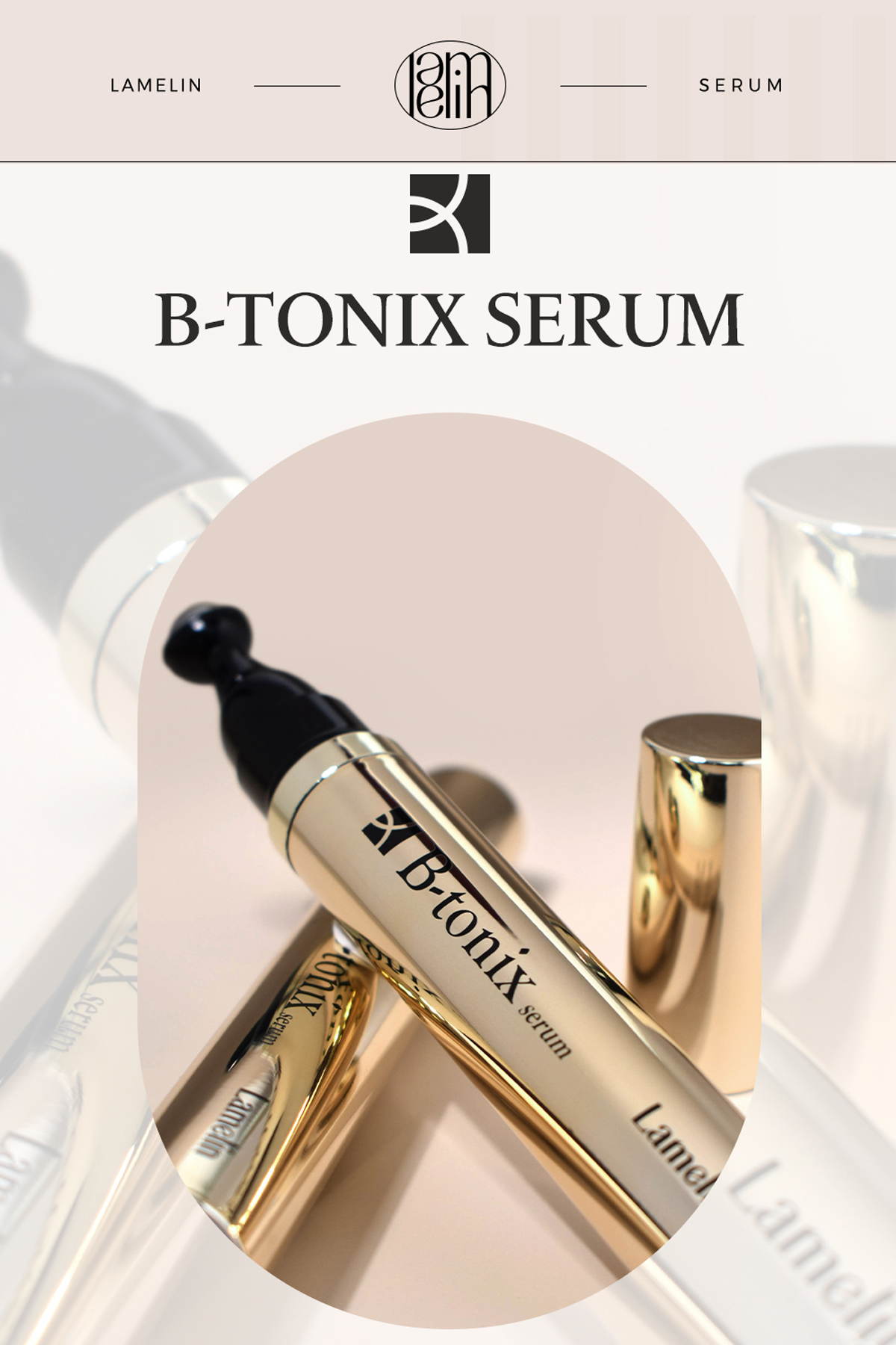 Lamelin Peptid İçeren B-Tox Etkili Yüz Serumu B-Tonix Serum - Görsel 3