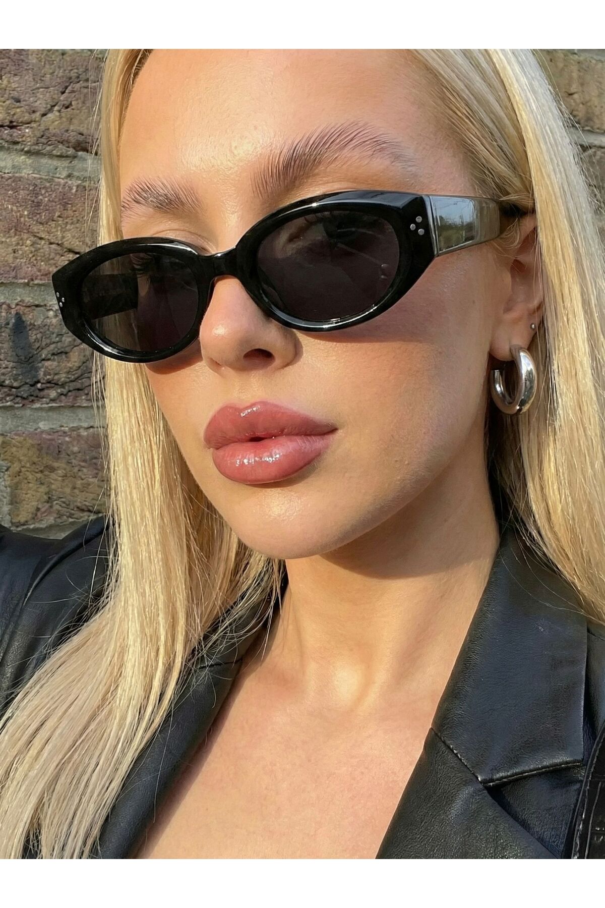 Goldmine Kadın Vibe 95 Güneş Gözlüğü UV400 Siyah - Görsel 2