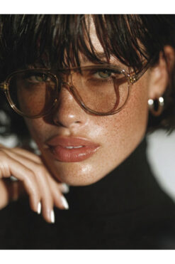 Angel Eyes Kül Nude Çerçeve Cam Pilot Kül Nude UV400 Korumalı Gözlük